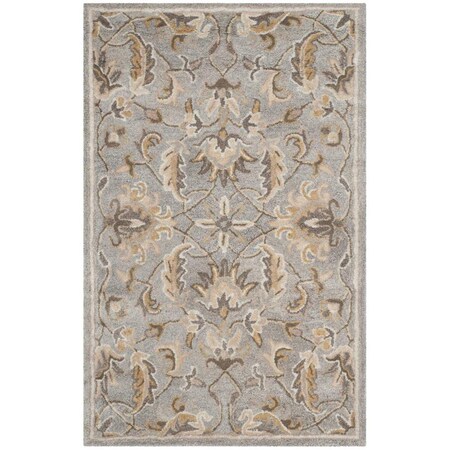 Safavieh 2 ft.-6 in. x 4 ft. Bella Hand Tufted Accent Area Rug Grey & Multi BEL924B-24